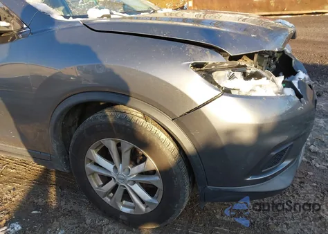 2015 Nissan Rogue Sv z USA, uszkodzony, nr VIN KNMAT2MV2FP535876